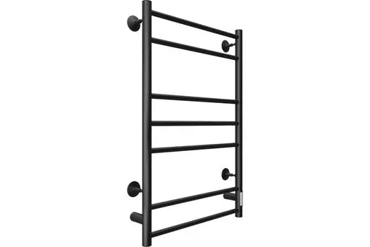 Полотенцесушитель электрический Двин L neo 4656759179175 800х500 1"-1/2" К диммер черный матовый