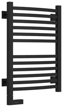 Полотенцесушитель электрический Сунержа Аркус 2.0 31-5604-6040 600х400, МЭМ левый, черный матовый