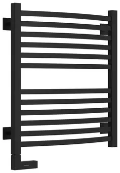 Полотенцесушитель электрический Сунержа Аркус 2.0 31-5604-6050 600х500, МЭМ левый, черный матовый