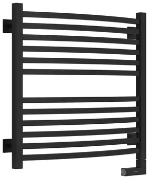 Полотенцесушитель электрический Сунержа Аркус 2.0 31-5605-6060 600х600, МЭМ правый, черный матовый