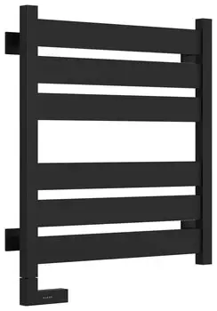 Полотенцесушитель электрический Сунержа Центурион 2.0 31-5602-6050 600х500, МЭМ левый, черный матовый