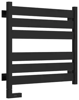 Полотенцесушитель электрический Сунержа Центурион 2.0 31-5602-6060 600х600, МЭМ левый, черный матовый