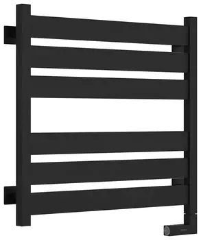 Полотенцесушитель электрический Сунержа Центурион 2.0 31-5603-6060 600х600, МЭМ правый, черный матовый