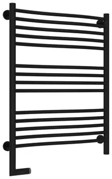 Полотенцесушитель электрический Сунержа Флюид 2.0 31-5220-8060 800х600, МЭМ левый, черный матовый