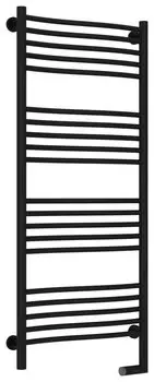 Полотенцесушитель электрический Сунержа Флюид 2.0 31-5221-1250 1200х500, МЭМ правый, черный матовый