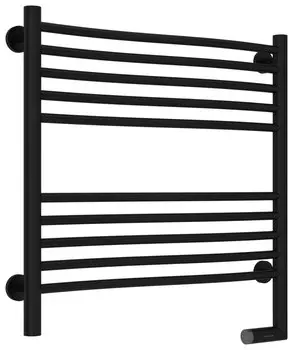 Полотенцесушитель электрический Сунержа Флюид 2.0 31-5221-6060 600х600, МЭМ правый, черный матовый