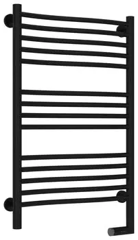 Полотенцесушитель электрический Сунержа Флюид 2.0 31-5221-8050 800х500, МЭМ правый, черный матовый