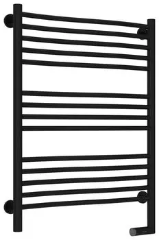 Полотенцесушитель электрический Сунержа Флюид 2.0 31-5221-8060 800х600, МЭМ правый, черный матовый
