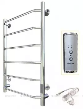 Полотенцесушитель электрический Тругор Пэк сп 6 80х60 32 мм