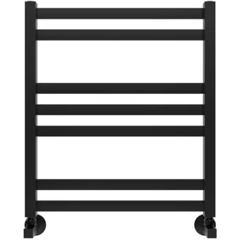 Полотенцесушитель водяной Акватек Лира П7 AQ KP0760BL 500х600, черный муар