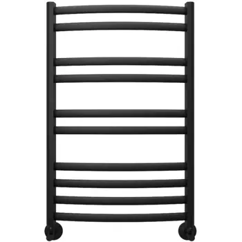 Полотенцесушитель водяной Акватек Лугано П10 AQ DOC1080BL 500х800, черный муар