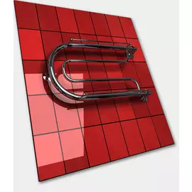 Полотенцесушитель водяной Двин B3 320х700 (1") с полочкой, хром