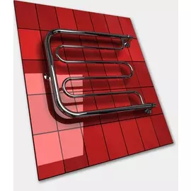 Полотенцесушитель водяной Двин D11 600х700 без полочки, хром