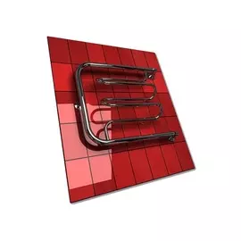 Полотенцесушитель водяной Двин Dw12 600х800 без полочки, хром