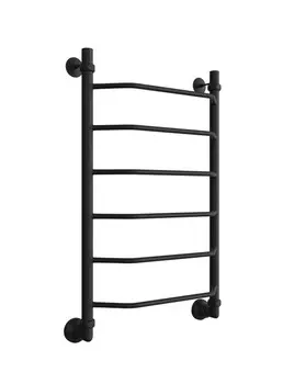 Полотенцесушитель водяной Двин E 4627152138724, 80/50, 1"-1/2" К3 черный матовый