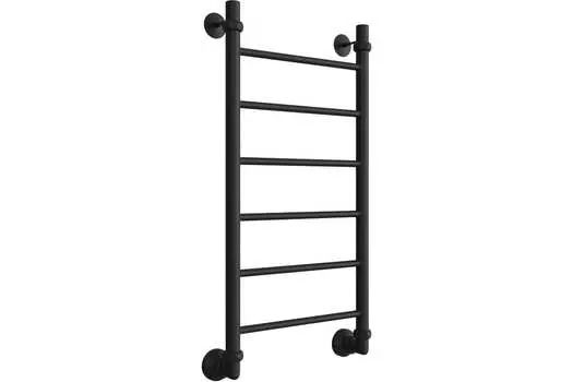 Полотенцесушитель водяной Двин J 4627152138687 800х400, 1"-1/2" К3, черный матовый