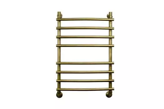 Полотенцесушитель водяной Двин R Primo 4627087415815 800х500, 1"-3/4"-1/2" К3, бронза состаренная