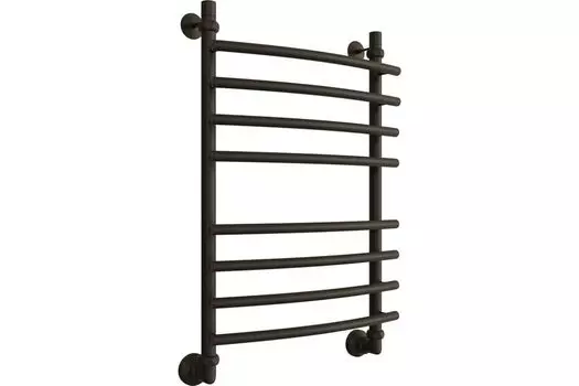 Полотенцесушитель водяной Двин R Primo 800х500 4627159981804 1"-3/4"-1/2" К3 черный матовый