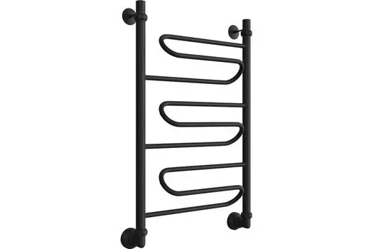 Полотенцесушитель водяной Двин W 800х500 4627167320121 1"-1/2" К3 черный матовый