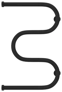 Полотенцесушитель водяной Сунержа 31-4007-6040 600х400, 1" змеевик М-образный+, черный матовый