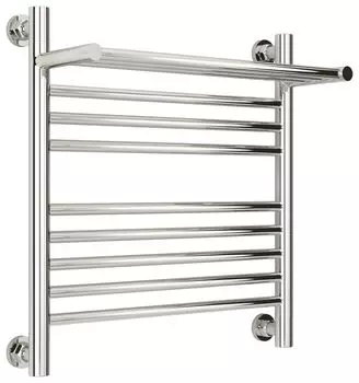 Полотенцесушитель водяной Сунержа Богема +1-полка 00-0223-5050 (прямая) 500х500 3/4" нержавеющая сталь, универсальное подключение