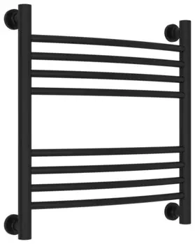 Полотенцесушитель водяной Сунержа Богема+ 31-0221-5050 500х500 3/4" нержавеющая сталь, универсальное подключение, черный матовый