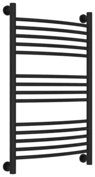 Полотенцесушитель водяной Сунержа Богема+ 31-0221-8050 800х500 нержавеющая сталь, универсальное подключение, черный матовый
