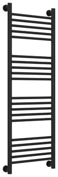 Полотенцесушитель водяной Сунержа Богема+ прямая 31-0220-1240 1200х400 3/4" нержавеющая сталь, универсальное подключение, черный матовый