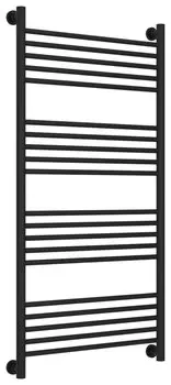 Полотенцесушитель водяной Сунержа Богема+ прямая 31-0220-1260 1200х600 3/4" нержавеющая сталь, универсальное подключение, черный матовый