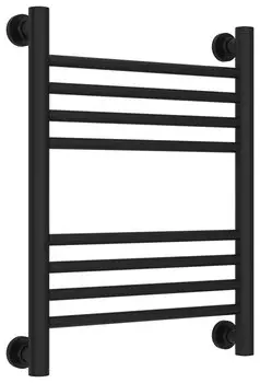 Полотенцесушитель водяной Сунержа Богема+ (прямая) 31-0220-5040 500х400 4+4п нержавеющая сталь, универсальное подключение, черный матовый