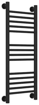 Полотенцесушитель водяной Сунержа Богема (прямая)+ 31-0220-8030 800х300 3/4" универсальное подключение, черный матовый