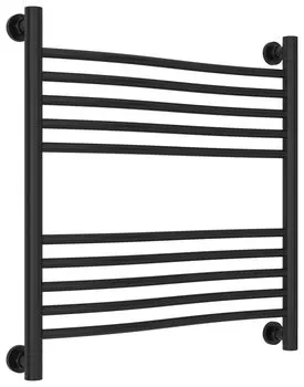 Полотенцесушитель водяной Сунержа Флюид+ 31-0222-6060 600x600, черный матовый