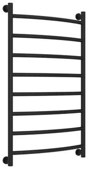 Полотенцесушитель водяной Сунержа Галант+ 31-0200-1060 1000х600 нержавеющая сталь, универсальное подключение, черный матовый