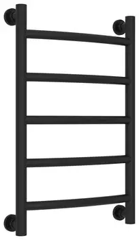 Полотенцесушитель водяной Сунержа Галант+ 31-0200-6040 600х400 нержавеющая сталь, универсальное подключение, черный матовый