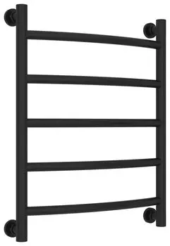 Полотенцесушитель водяной Сунержа Галант+ 31-0200-6050 600х500 нержавеющая сталь, универсальное подключение, черный матовый
