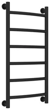 Полотенцесушитель водяной Сунержа Галант+ 31-0200-8040 800х400 нержавеющая сталь, универсальное подключение, черный матовый