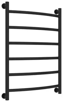 Полотенцесушитель водяной Сунержа Галант+ 31-0200-8060 800х600 нержавеющая сталь, универсальное подключение, черный матовый
