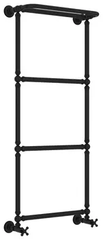 Полотенцесушитель водяной Сунержа Ренессанс 1386 31-0281-1250 1260х500, черный матовый