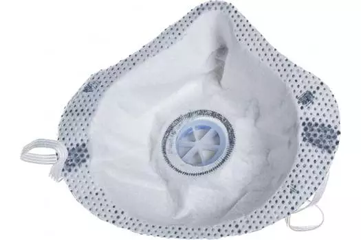 Полумаска фильтрующая "ИСТОК" FFP1 NR 892467 формованная, с угольным слоем, с клапаном выдоха