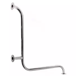 Поручень Олимп настенный угловой 700х700 труба 32