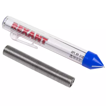 Припой с канифолью Rexant