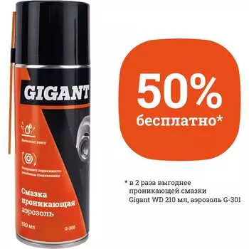 Проникающая смазка Gigant