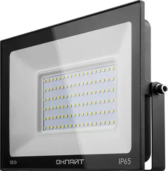 Прожектор Онлайт OFL-100-6K-BL-IP65-LED 61948