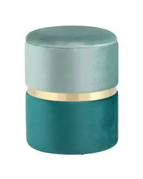 Пуф Stool Group Кэрри с ящиком велюр бирюзовый