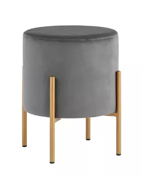 Пуф Stool Group Кейси велюр серый