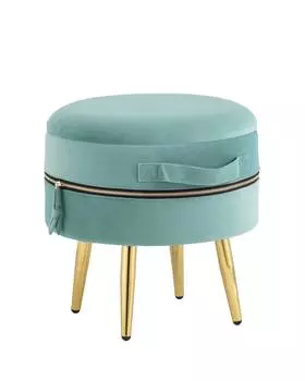 Пуф Stool Group Тильда велюр мятный