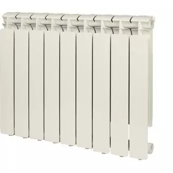 Радиатор алюминиевый Stout-Bravo 500/80мм 9-секций, 1575В