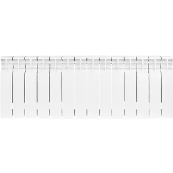 Радиатор биметаллический Stout-Space SRB-0310-035014 350/90мм 14-секций, 1876Вт