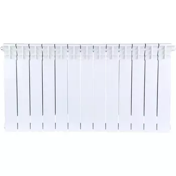 Радиатор биметаллический Stout-Space SRB-0320-050013 нижнего подключения 500/90мм 13-секций, 2379Вт (подключение справа)