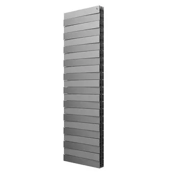 Радиатор биметаллический Royal Thermo Piano Forte Tower 22-секций, 2600 Вт, Silver Satin